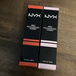 6 FOR $25 SALE NYX pro foundation mixer set of 2